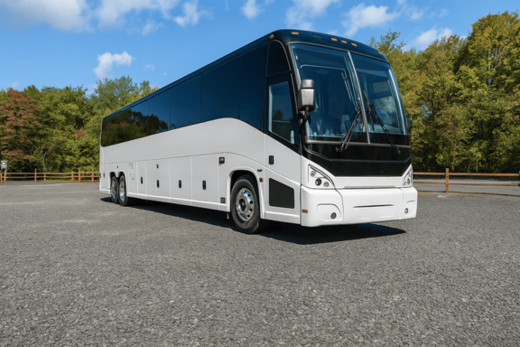 Charter Bus Rental Tamarac 56 Passenger Charter Bus